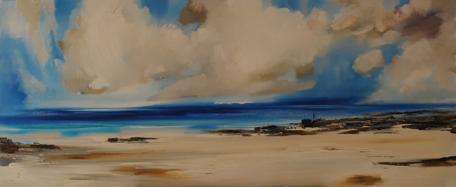 'Clouds and Sunshine over the Bay' by artist Rosanne Barr